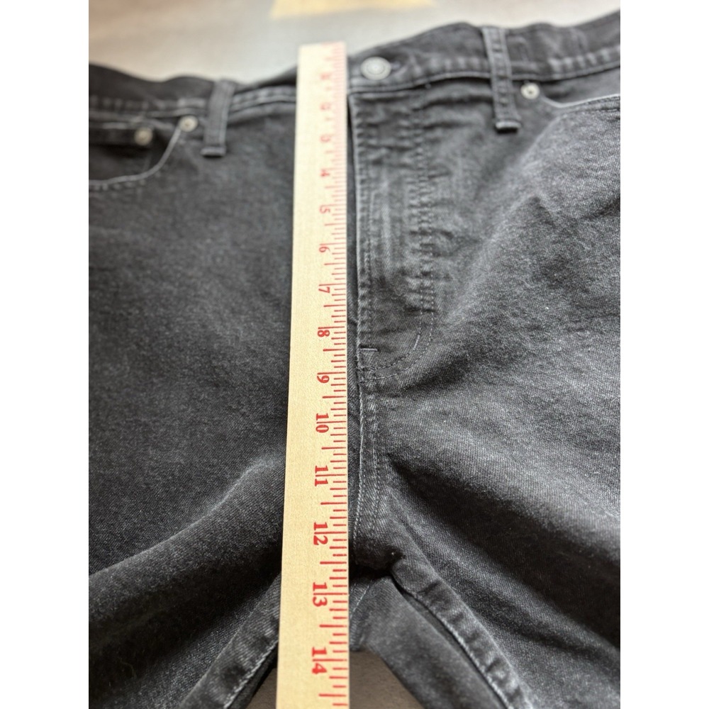 Madewell Womens The Perfect Vintage Flare Jeans Sz 33 Black Stretch Minimalist - Picture 5 of 11